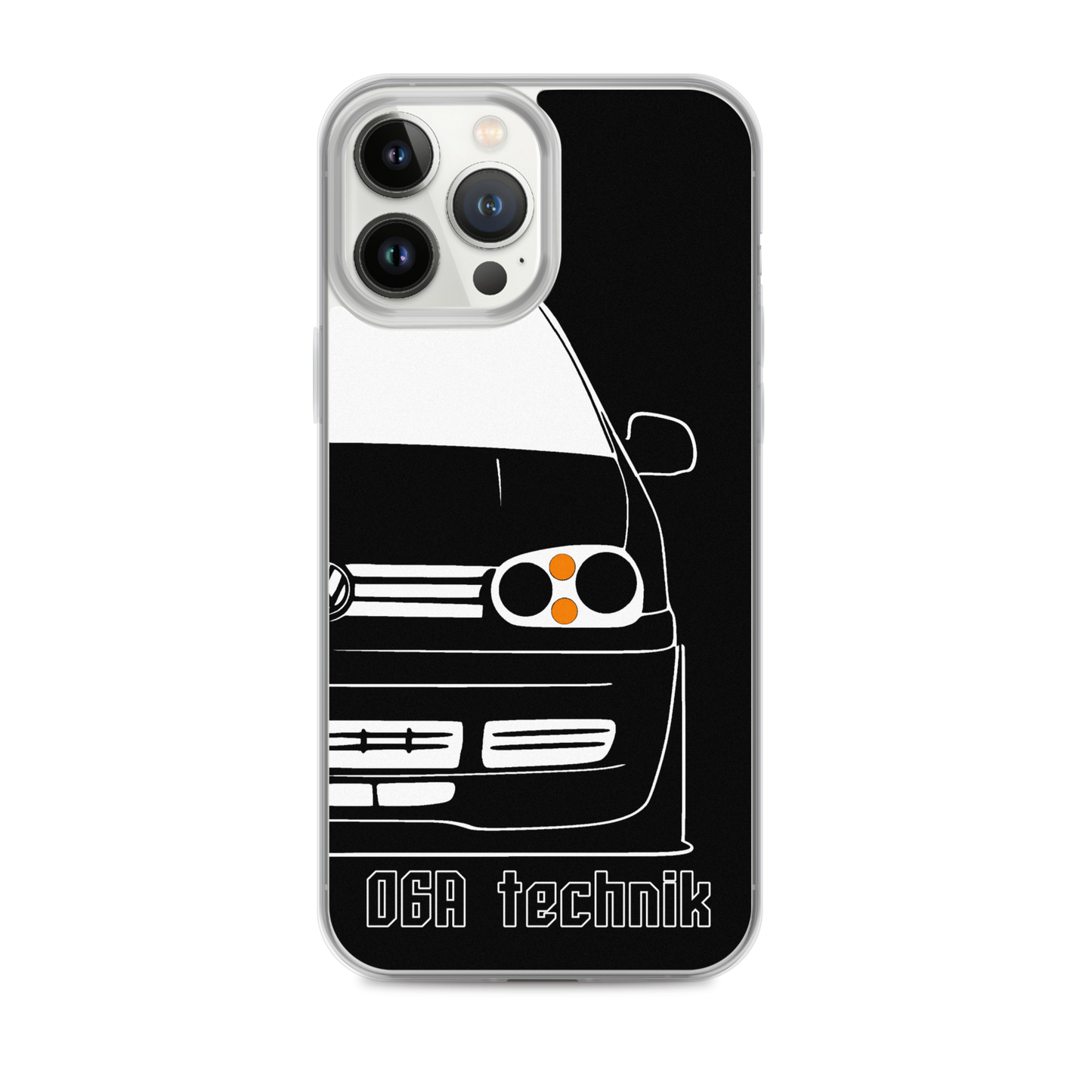 MK4 20th GTI Black iPhone Case