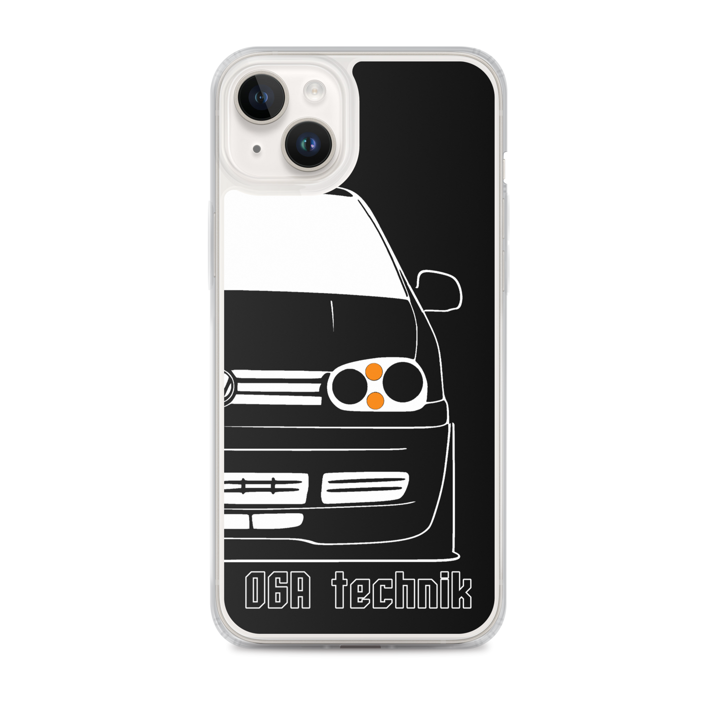 MK4 20th GTI Black iPhone Case