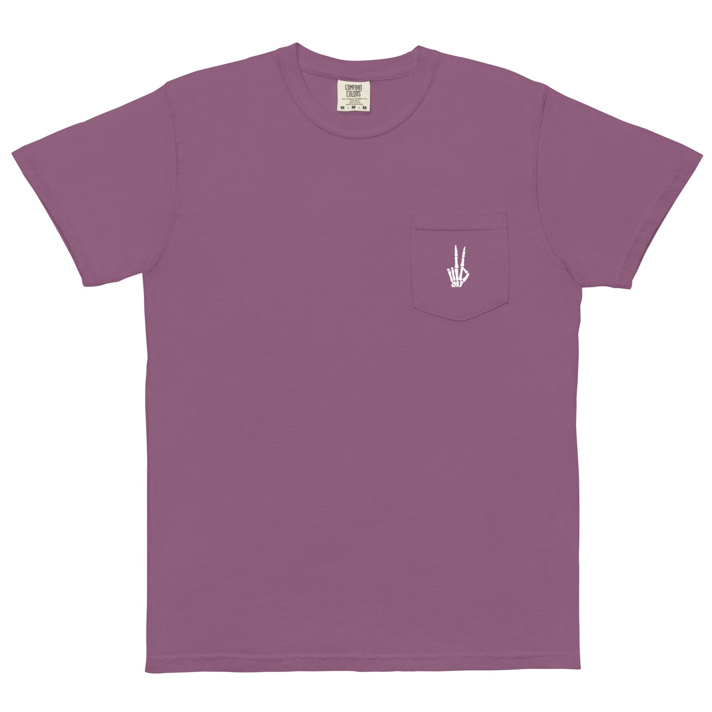 Peace Skellie Pocket Tee Volkshaunt 2023