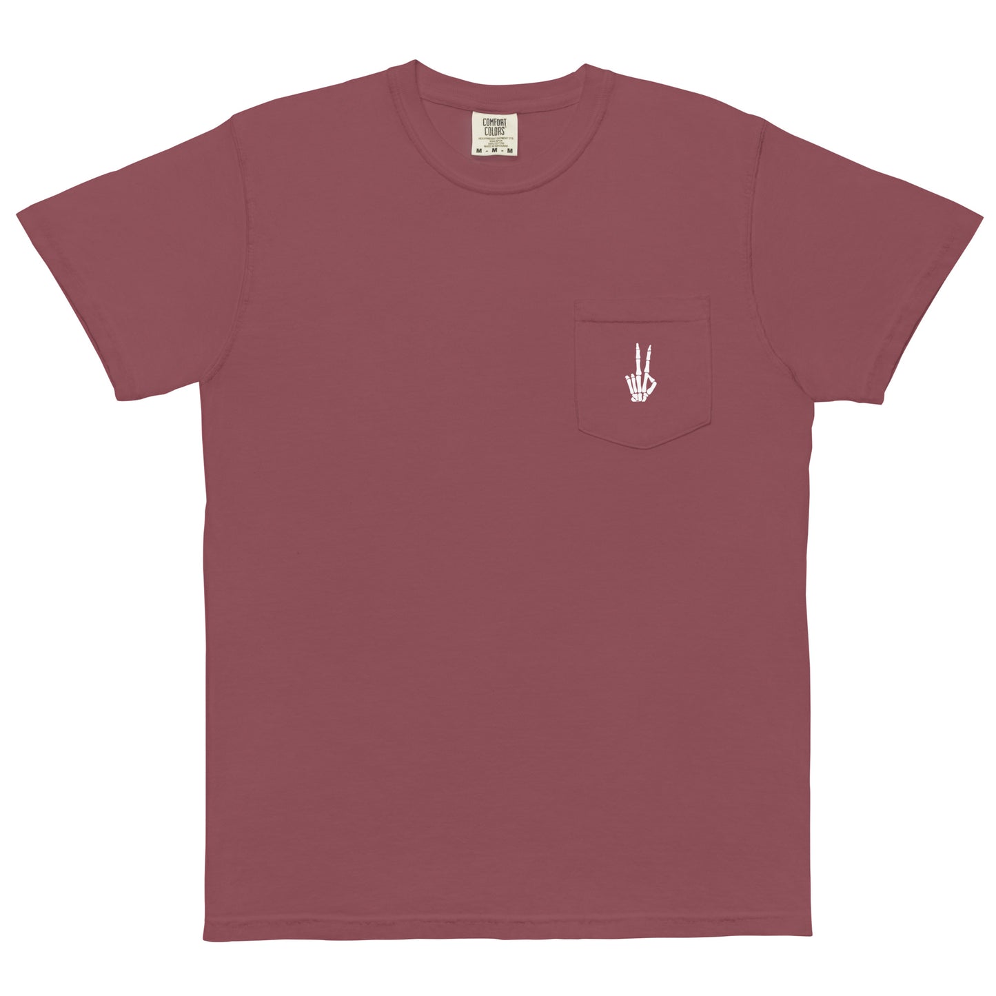 Peace Skellie Pocket Tee Volkshaunt 2023