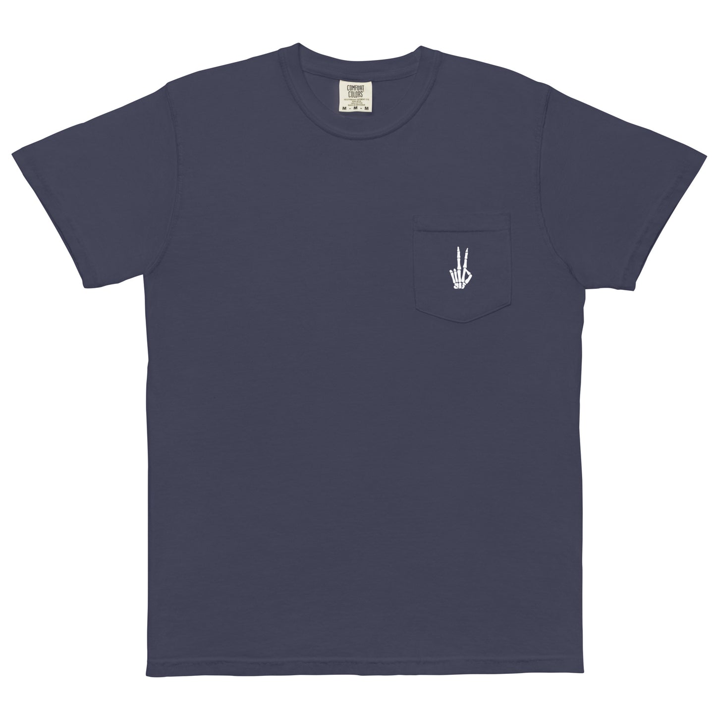 Peace Skellie Pocket Tee Volkshaunt 2023