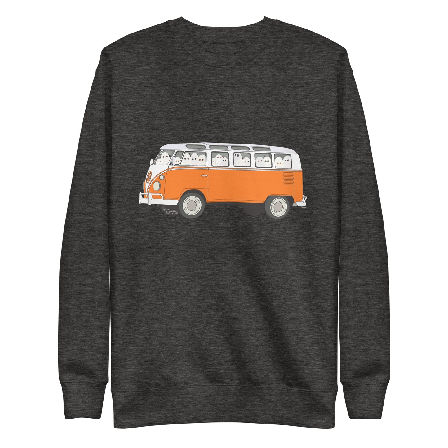 Vintage Premium Ghostie Dog Bus Crewneck Volkshaunt 2023
