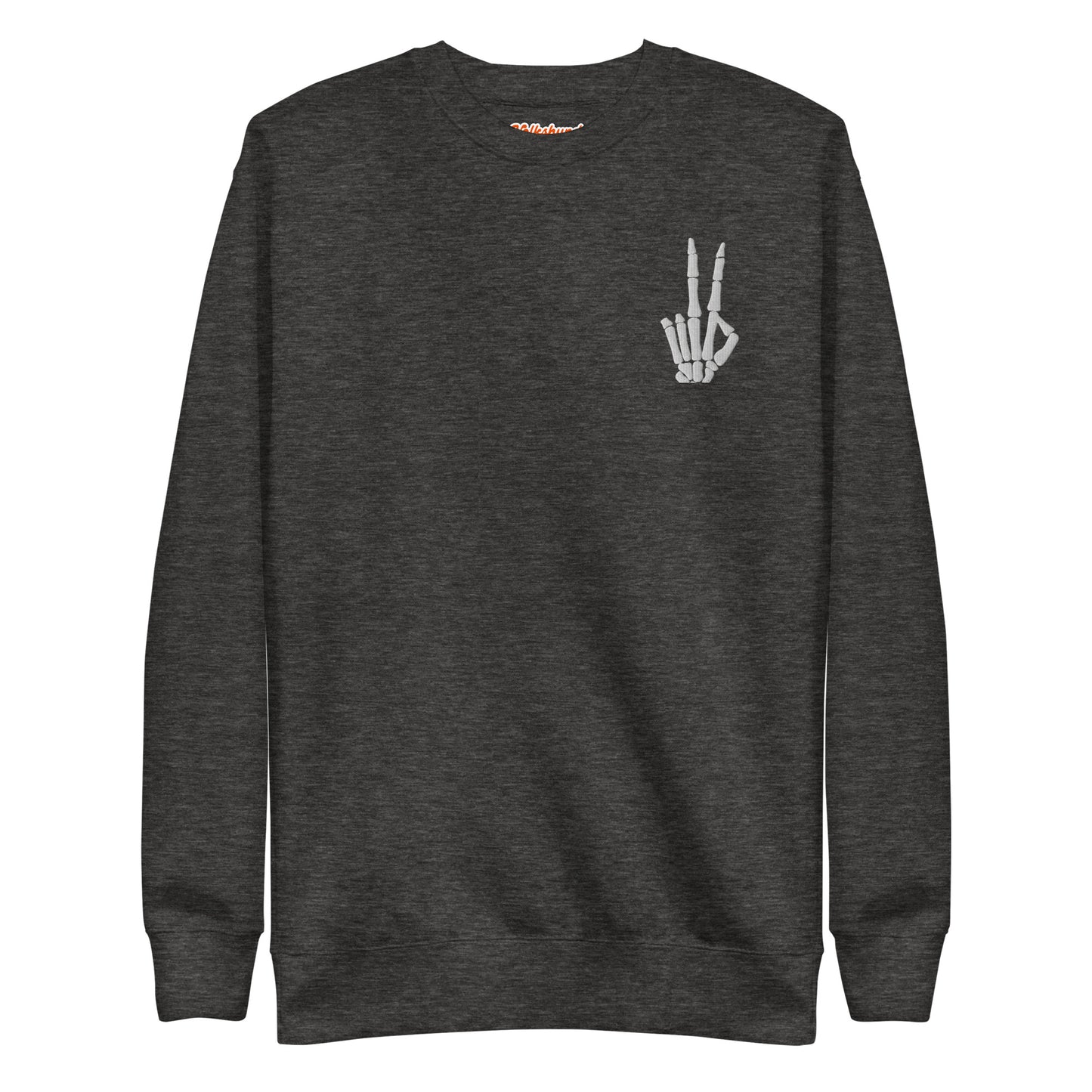 Vintage Premium Embroidered Peace Skellie Crewneck Volkshaunt 2023