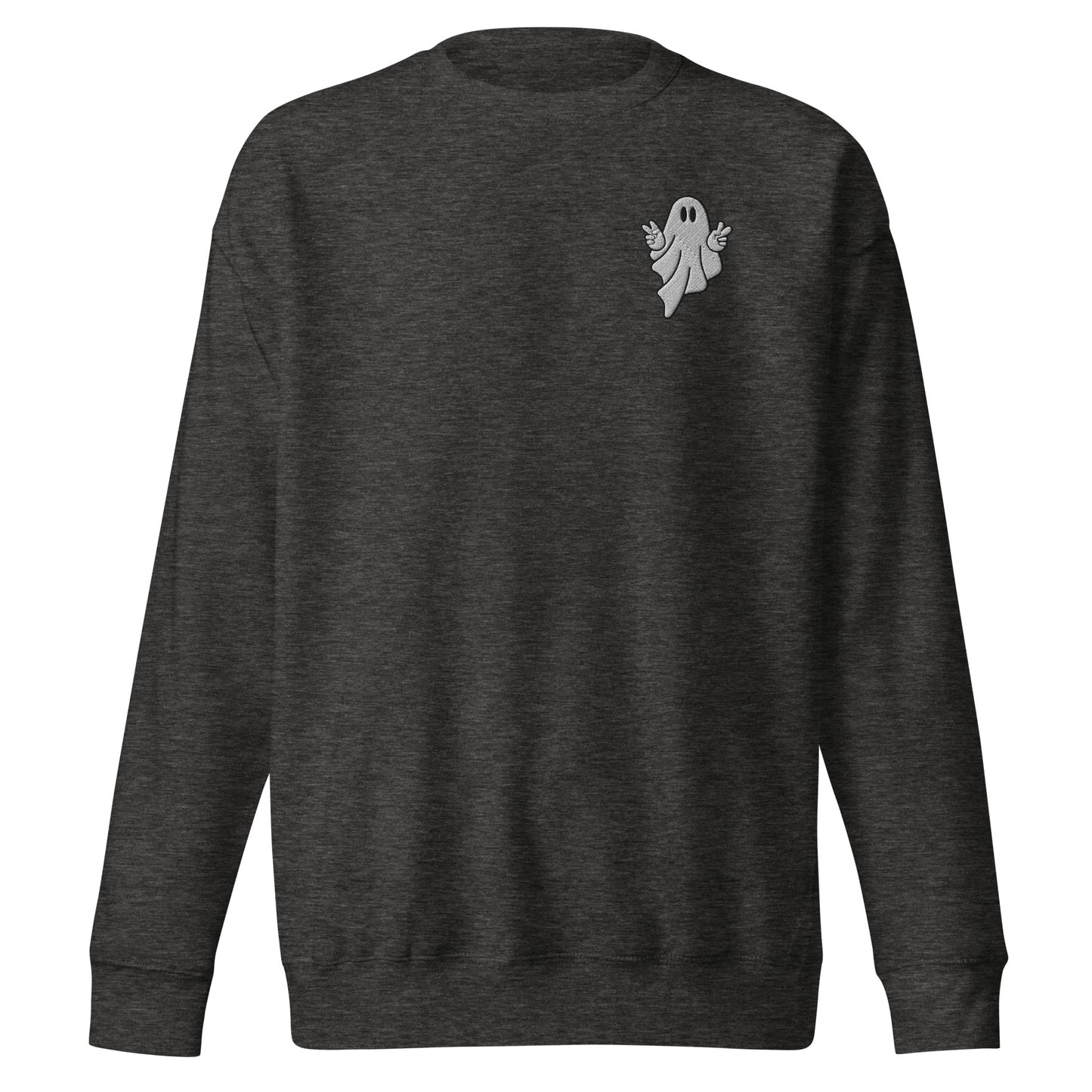 Vintage Premium Embroidered Peace Ghostie Crewneck Volkshaunt 2023