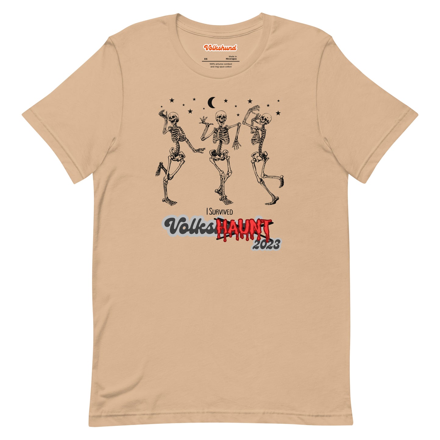 Dancing Skellie Tee Volkshaunt 2023