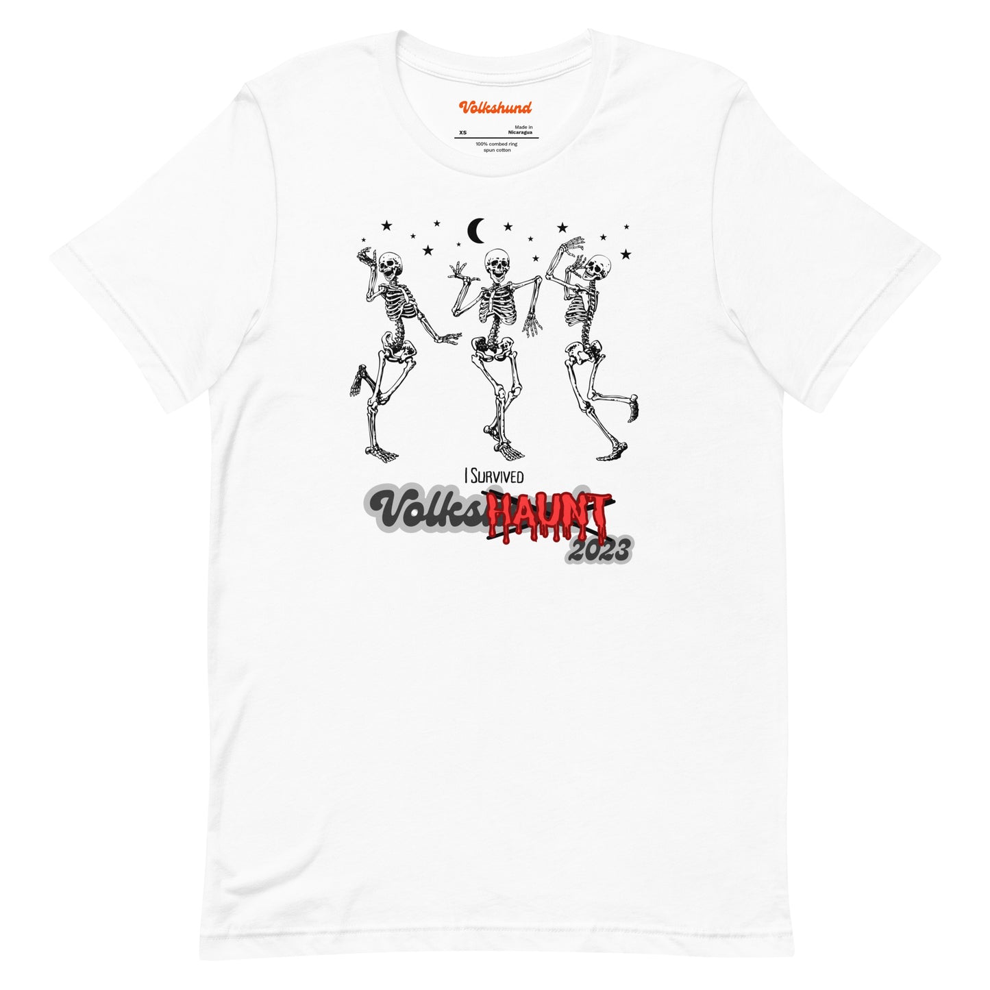 Dancing Skellie Tee Volkshaunt 2023