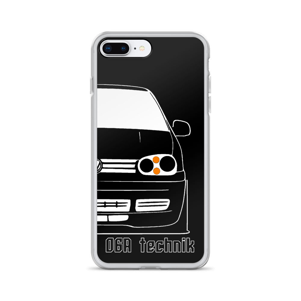 MK4 20th GTI Black iPhone Case