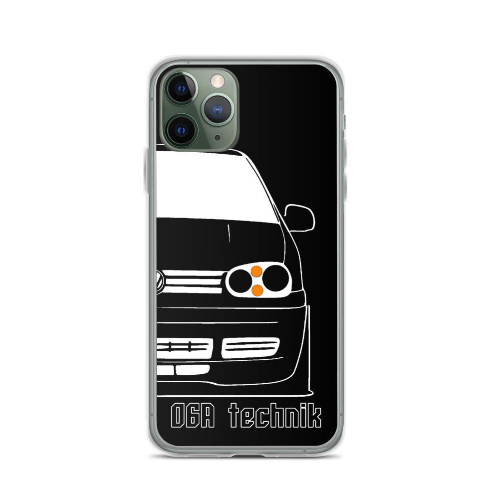 MK4 20th GTI Black iPhone Case