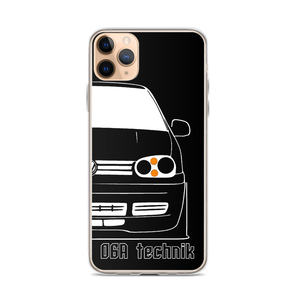 MK4 20th GTI Black iPhone Case