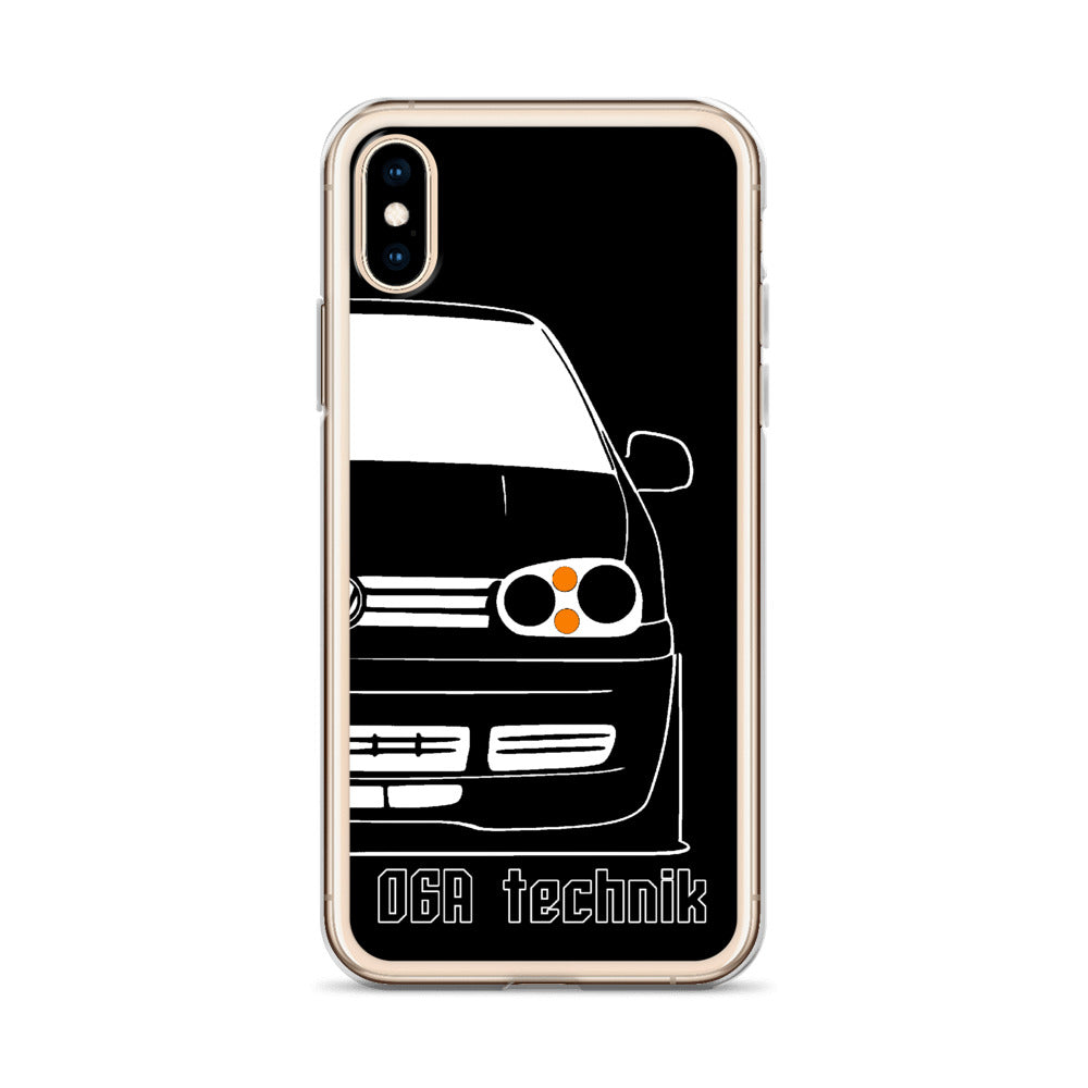 MK4 20th GTI Black iPhone Case