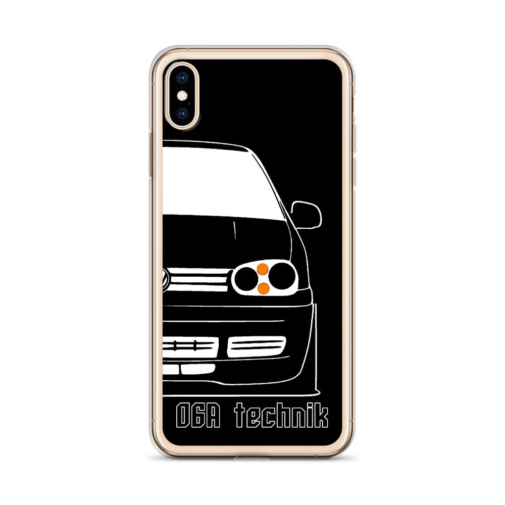 MK4 20th GTI Black iPhone Case