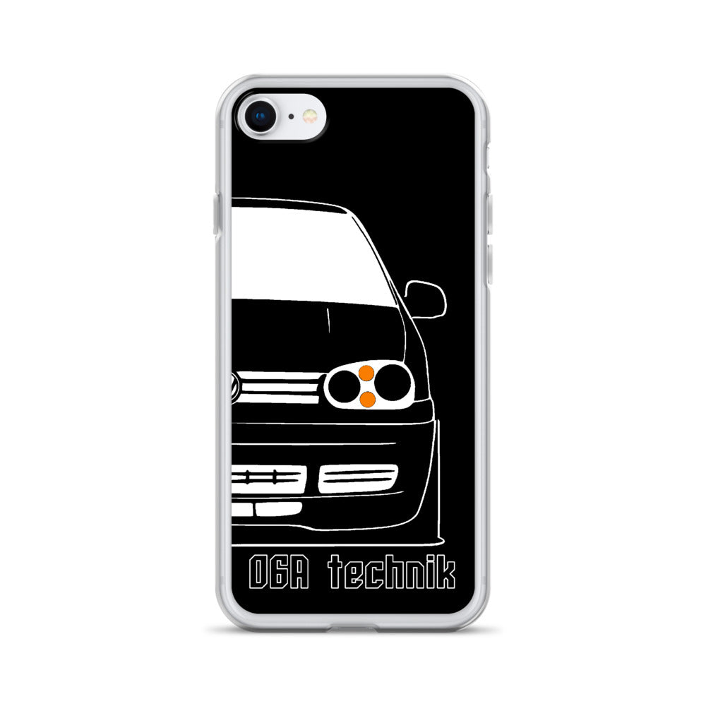 MK4 20th GTI Black iPhone Case