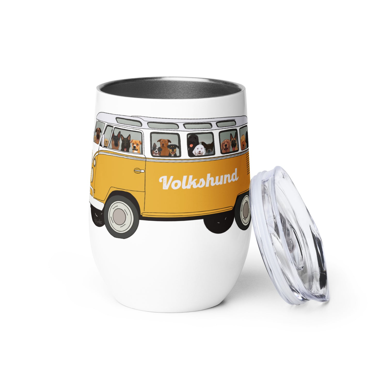 Pit Crew Wine Tumbler