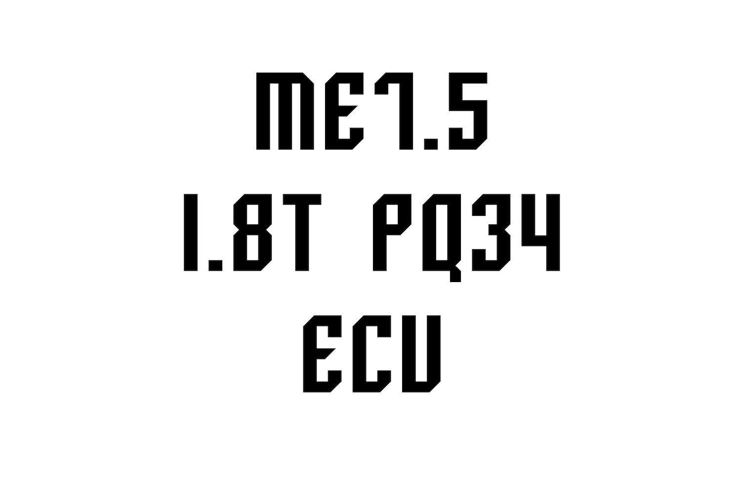 06a-technik - Stock ME7.5 1.8T ECU PQ34 Golf/Jetta/Beetle - 