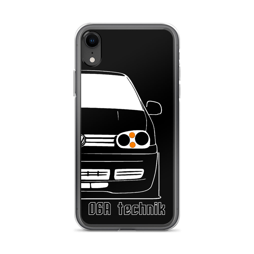 MK4 20th GTI Black iPhone Case